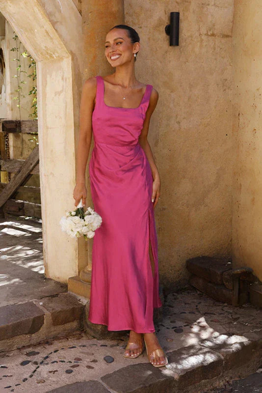 Verónica Timeless Maxi Dress Chic Silhouette Collection