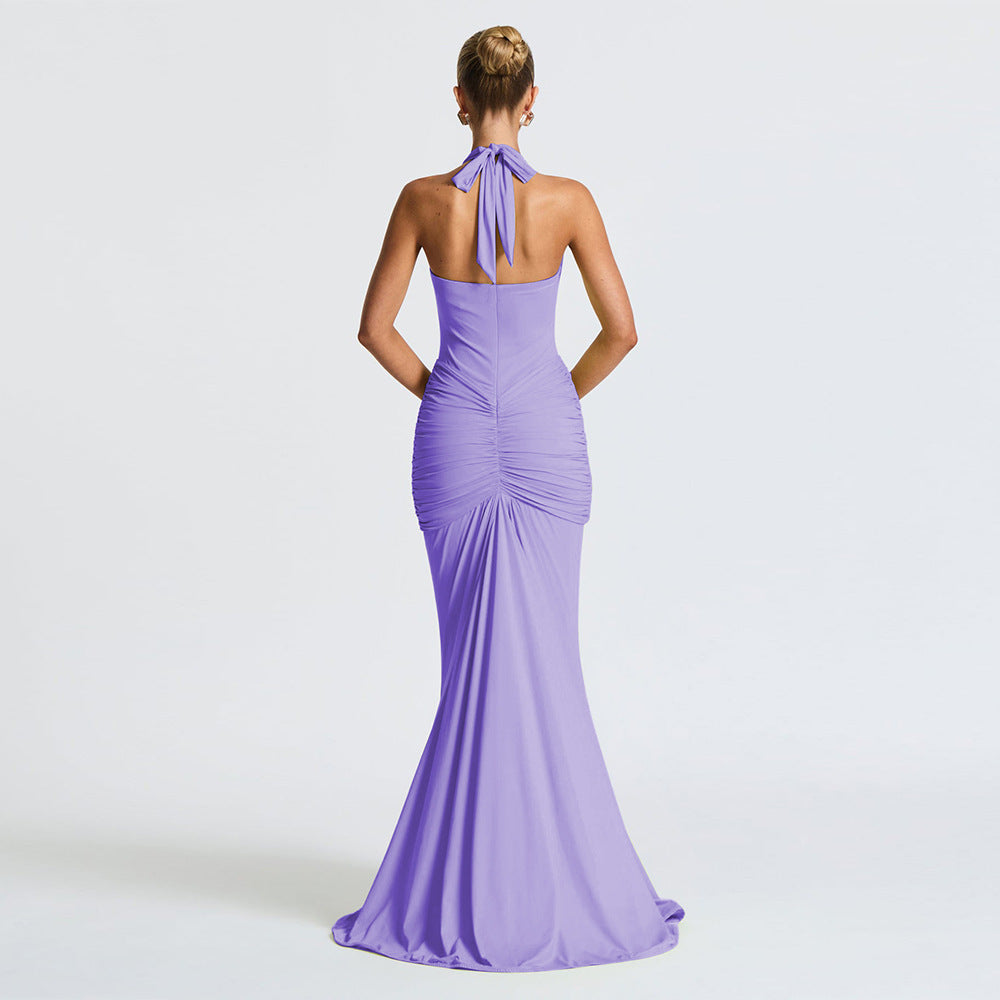 Aster Maxi Dress - Purple