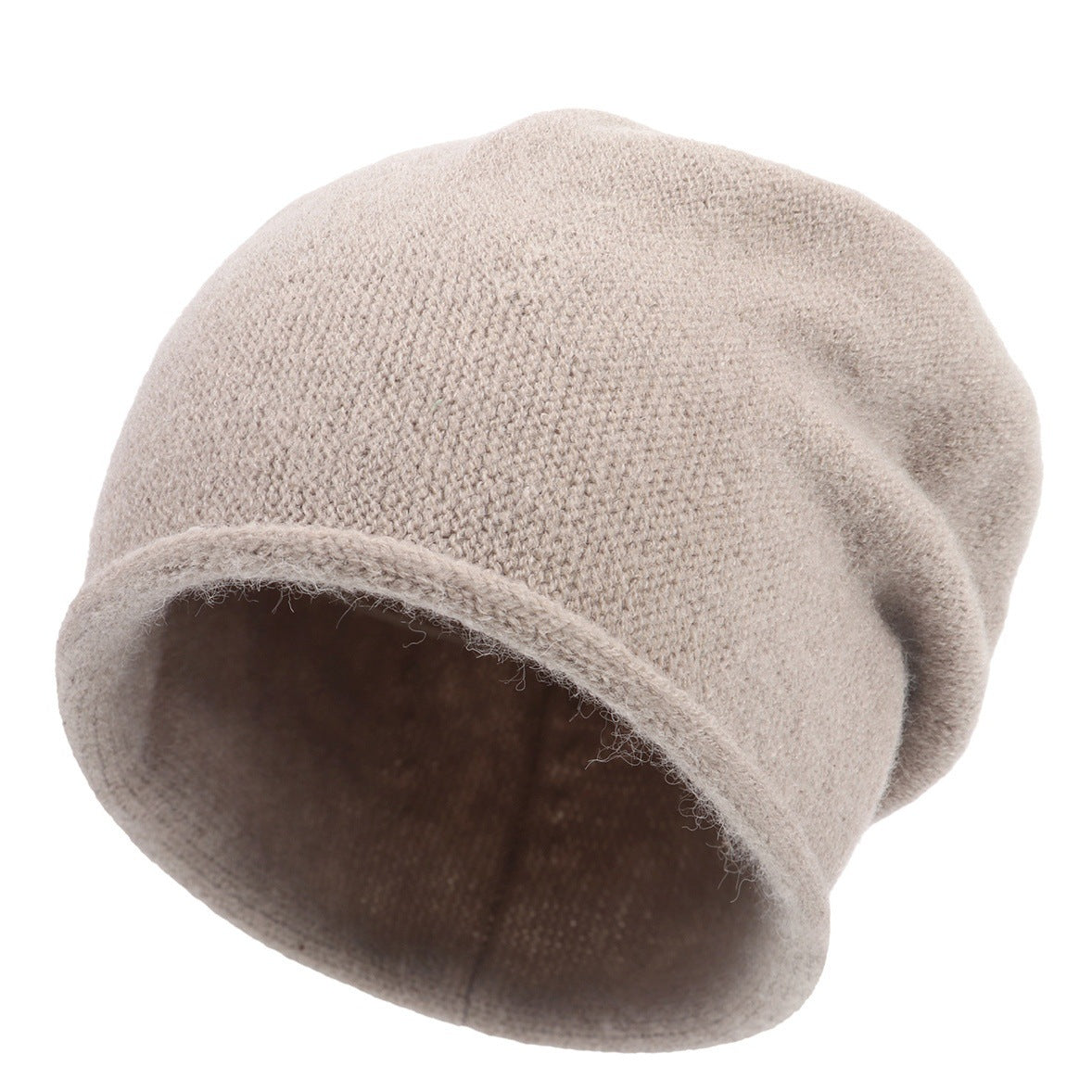 Slouchy Ribbed Knit Beanie