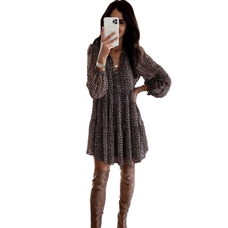 Genevieve Floral Babydoll Dress