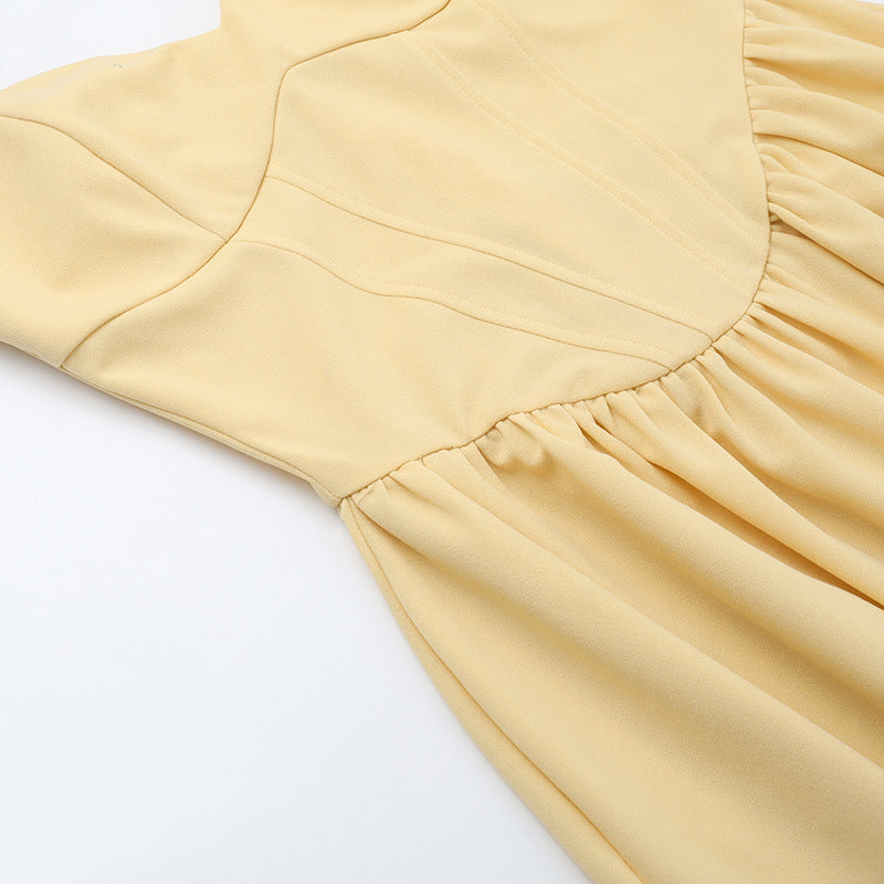Sampson Midi Dress Yellow