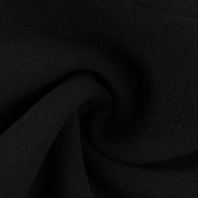 Barbara 2.0 Off Shoulder Mini dress-Black