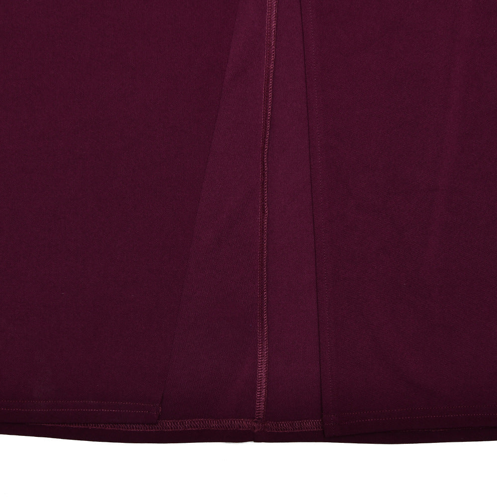 Nekoda Maxi Dress - Maroon