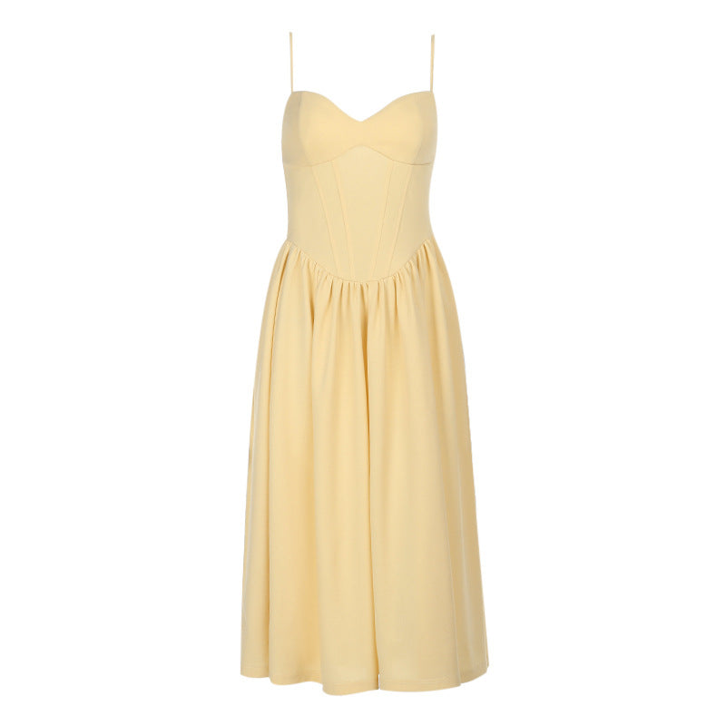 Sampson Midi Dress Yellow