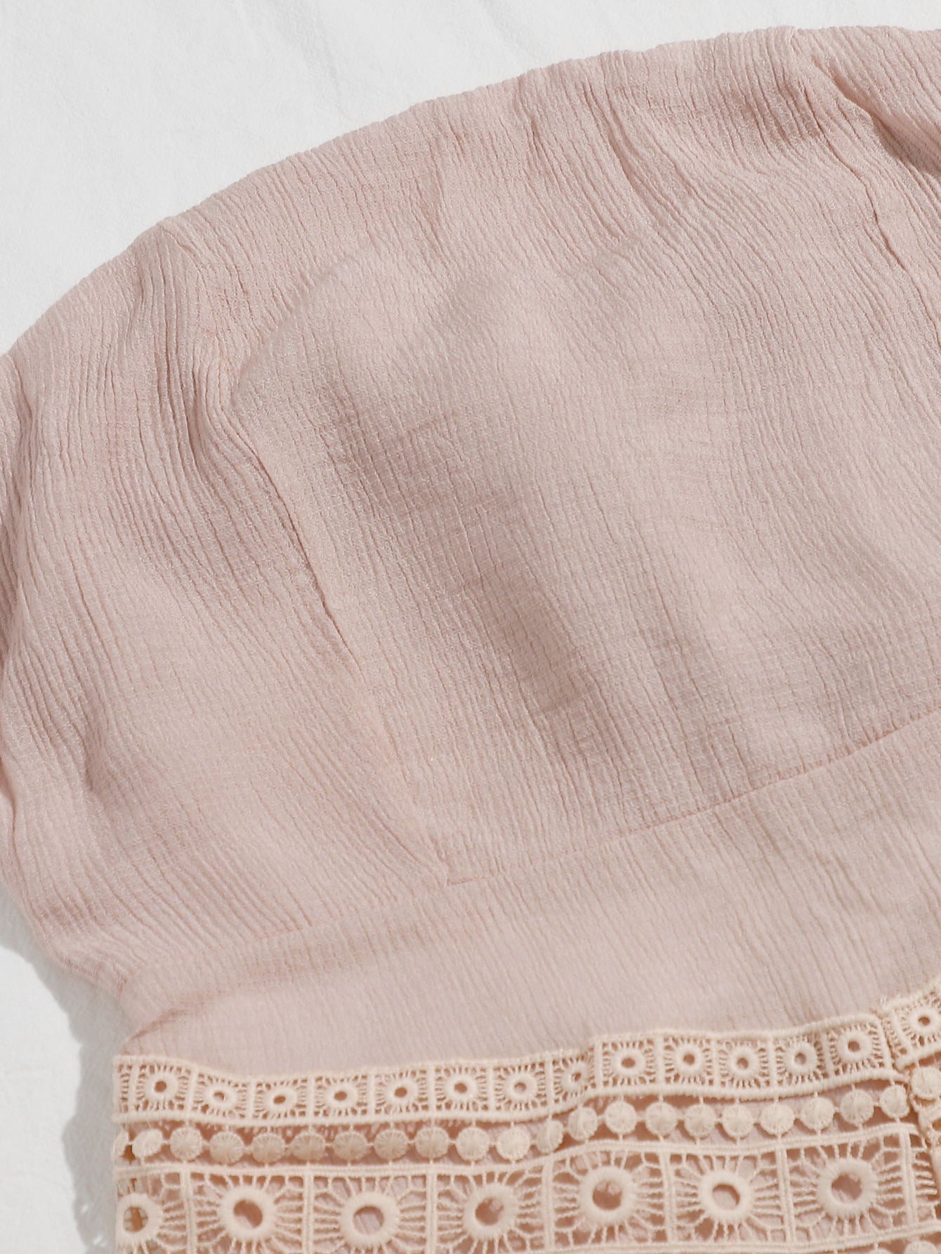 Off Shoulder Tie Back Schiffy Dress