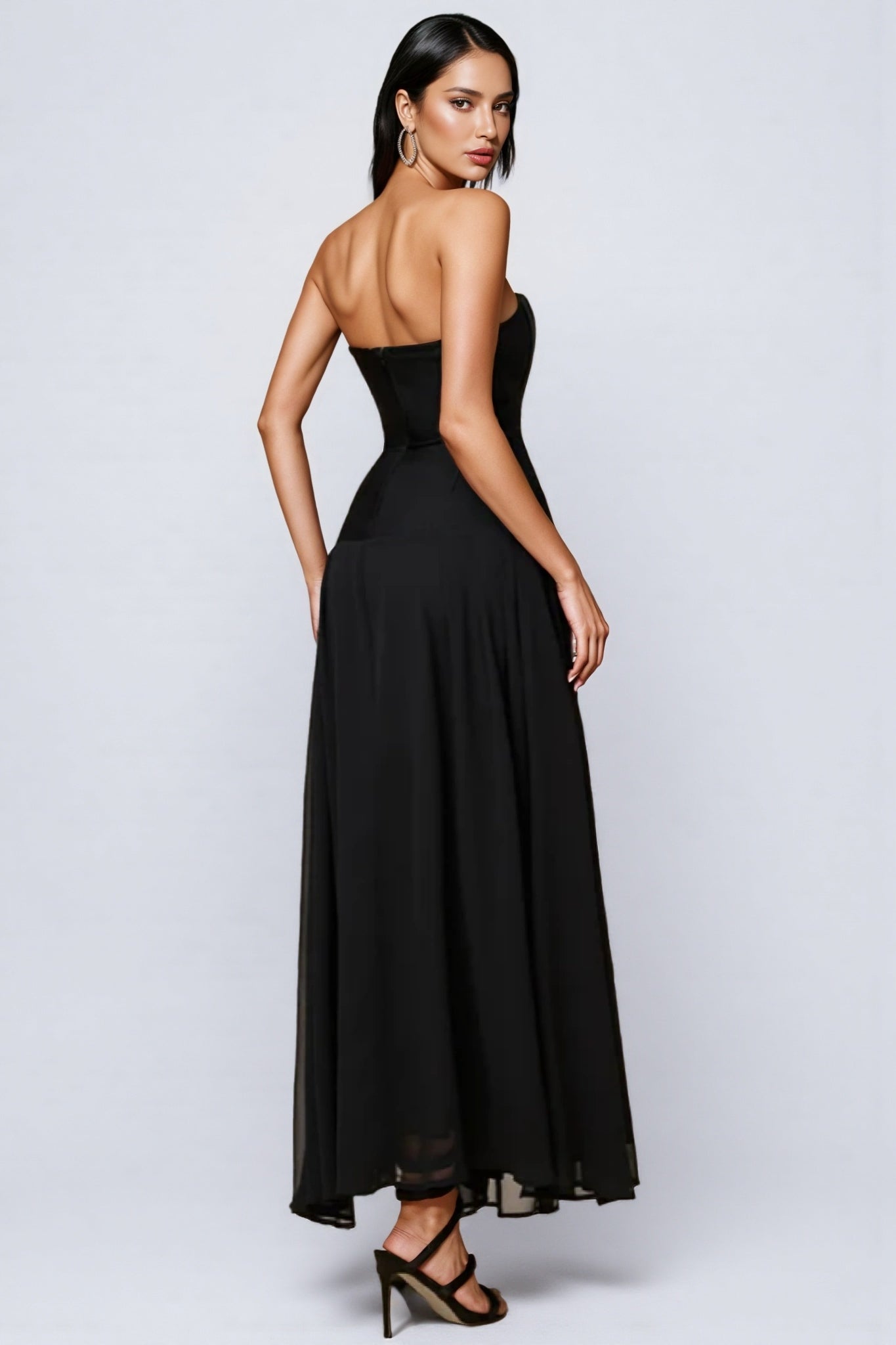 Breen Strapless Bandage Maxi Dress - View 6