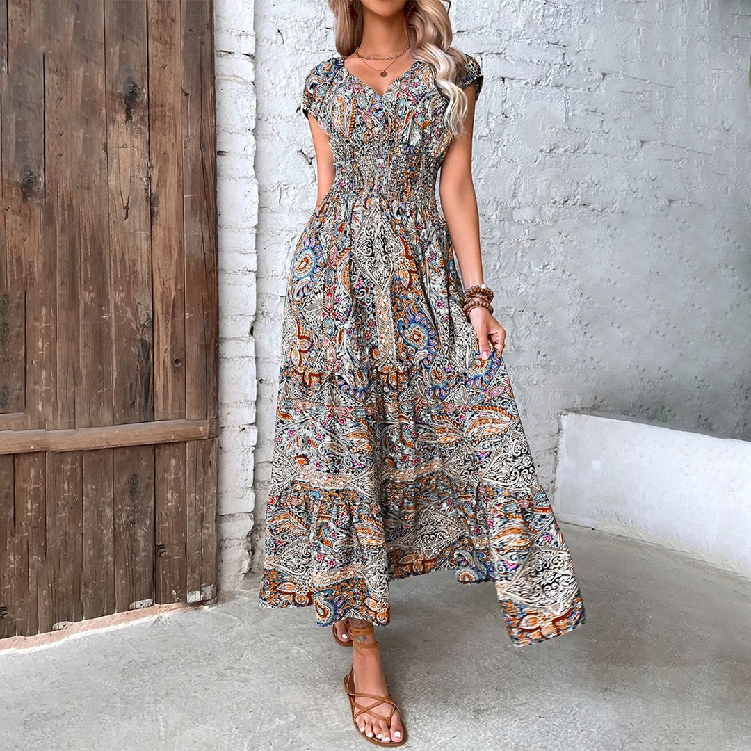 Natividad Stylish Boho Dress for Women Minimalist Chic Style