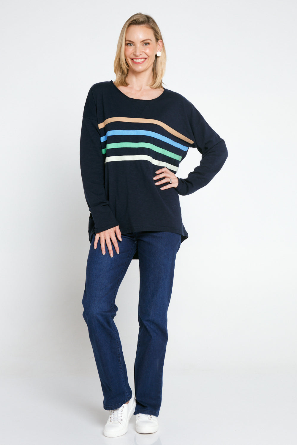 Outlook Sweater - Dark Sapphire