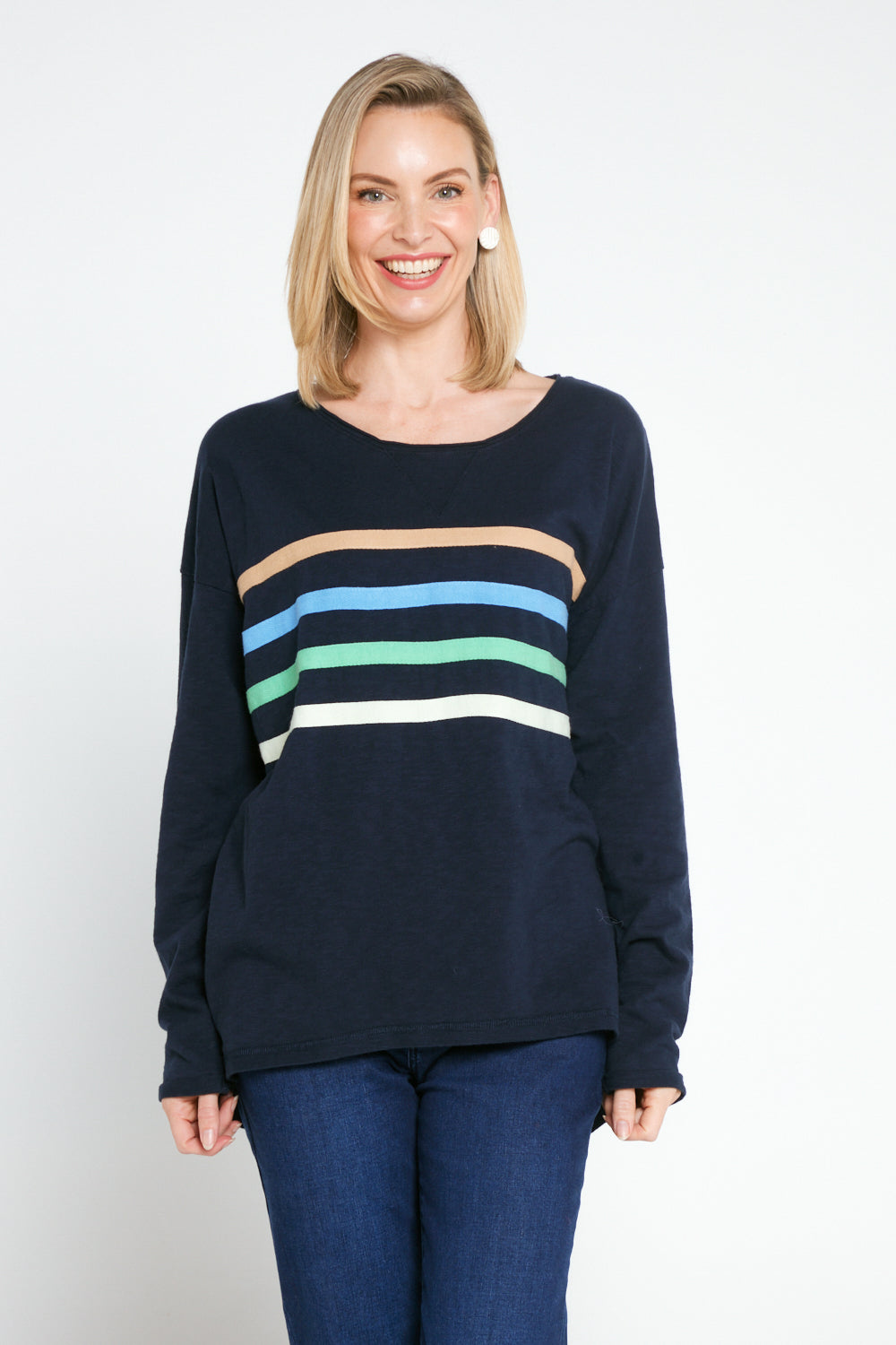 Outlook Sweater - Dark Sapphire