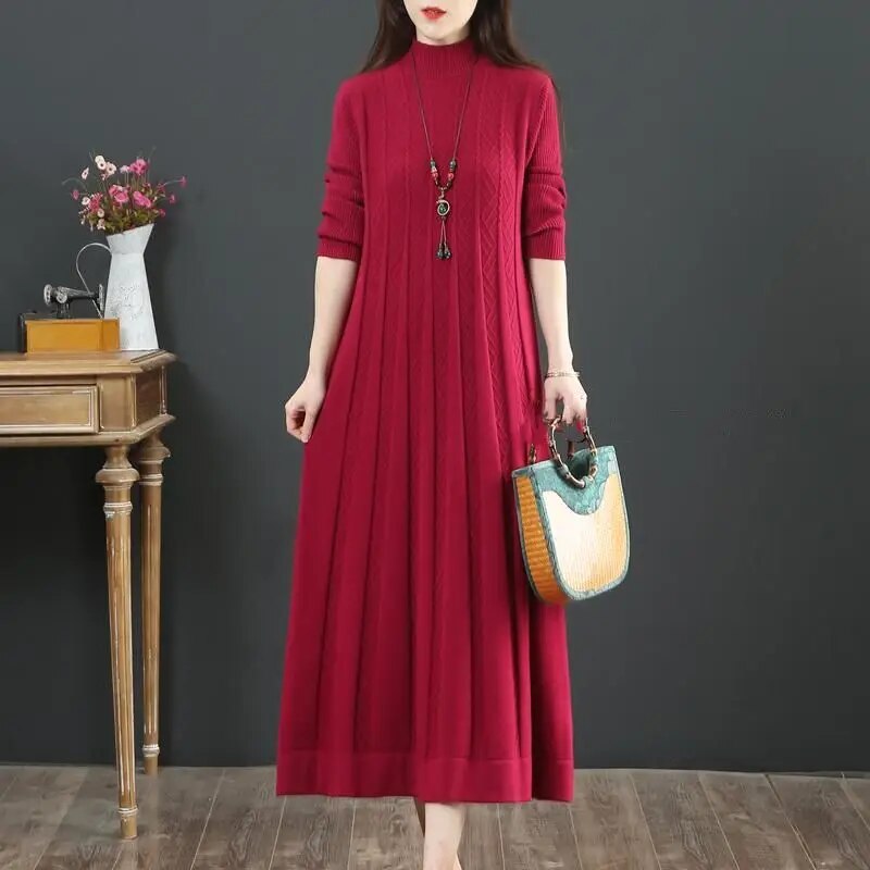 Opal Plus Size Long Dress for Women Timeless Daily Style