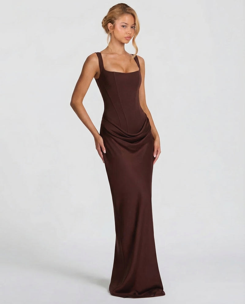 Nadia | Corset Maxi Dress