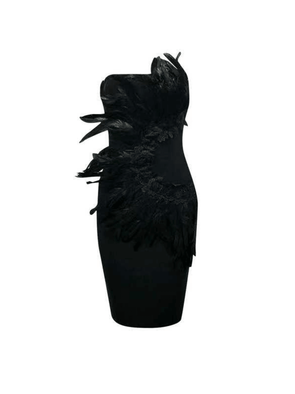 Feather Bandage Mini Dress - View 5