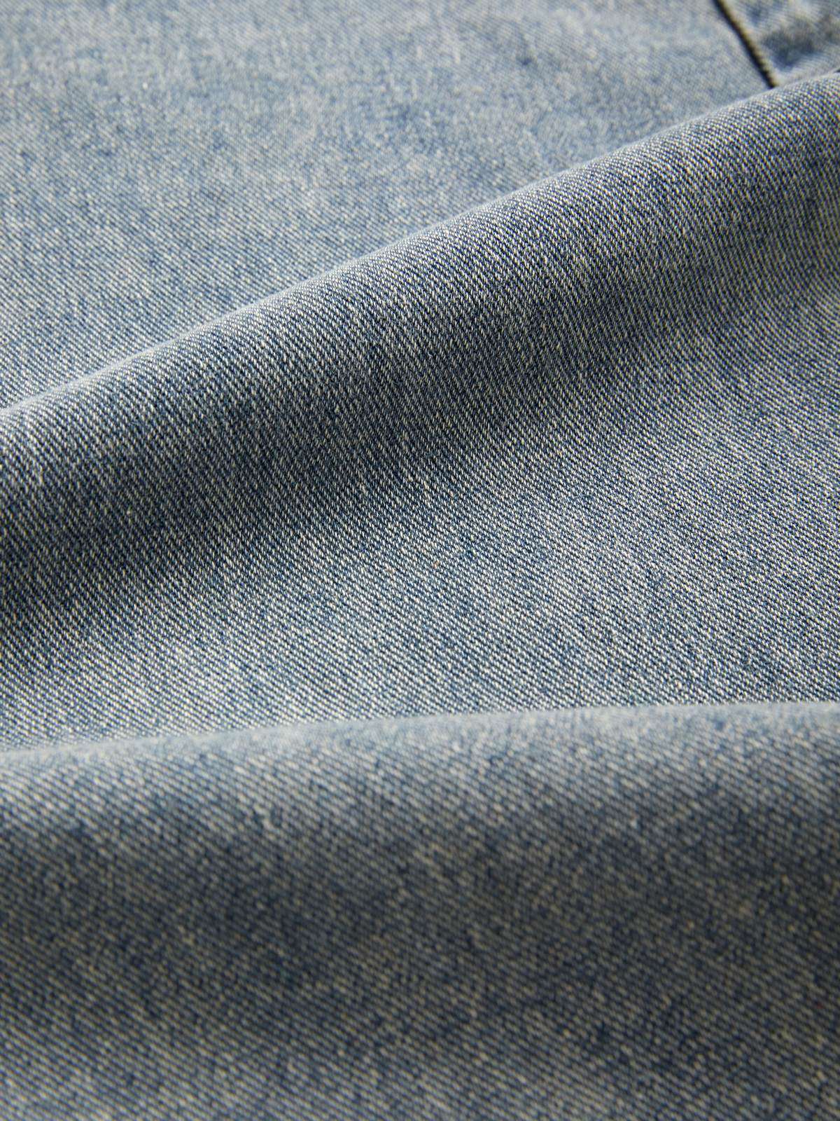 Vintage Wash Baggy Wide Leg Denim Jeans 28