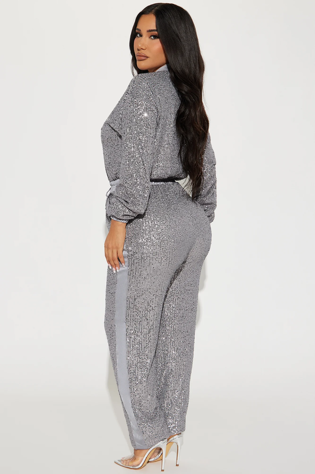 Only Your Sparkle Sequin Jumpsuit
