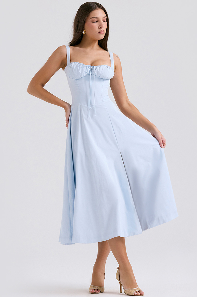 Carmen Bustier Sundress