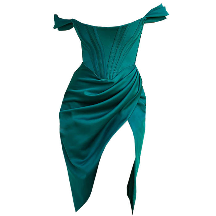 V-Neck Sleeveless Corset Bodycon Mini Dress