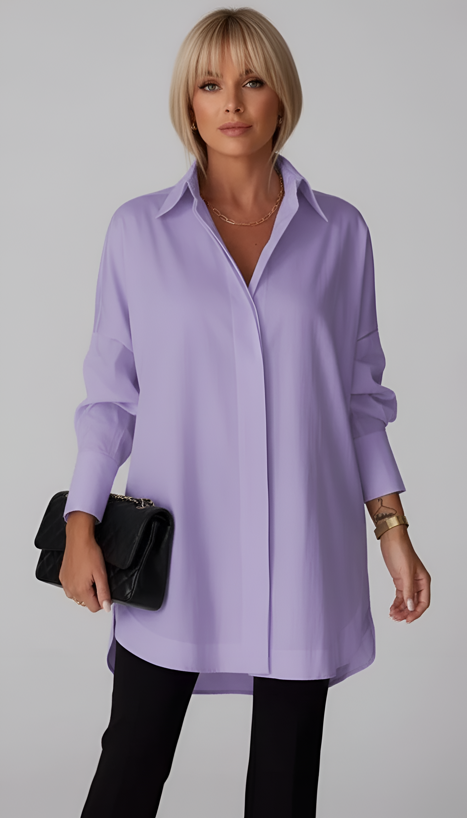 Relaxed Classic Cotton Shirt - Breathable Fabric & Timeless Fit - Jamota