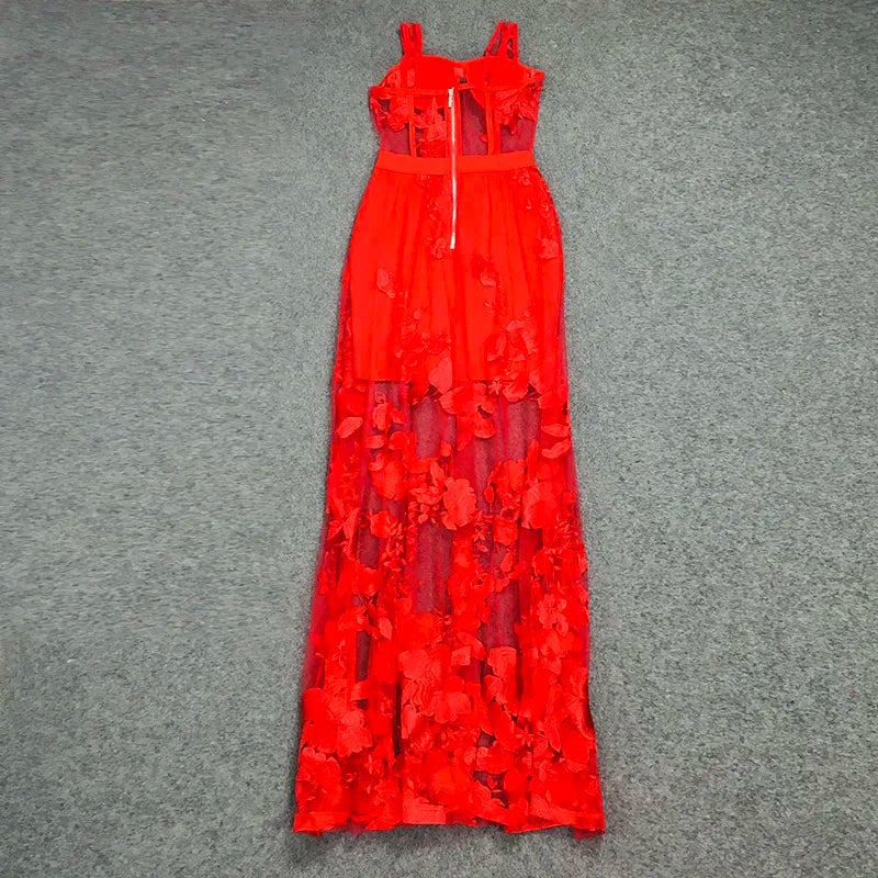 Backless Lace Dress