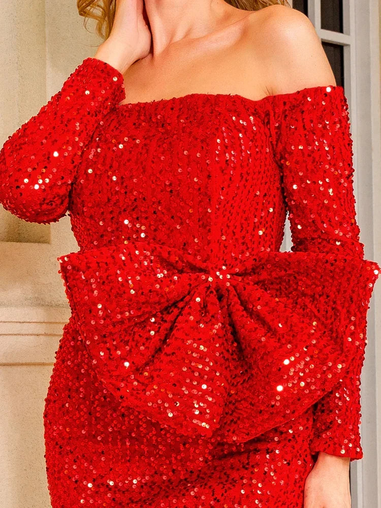 Sequin Maxi Dress