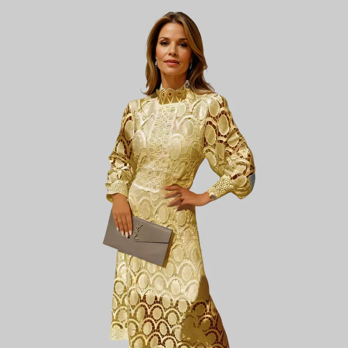Elvia Devina Dress Classic Dress with Premium Casual Styling