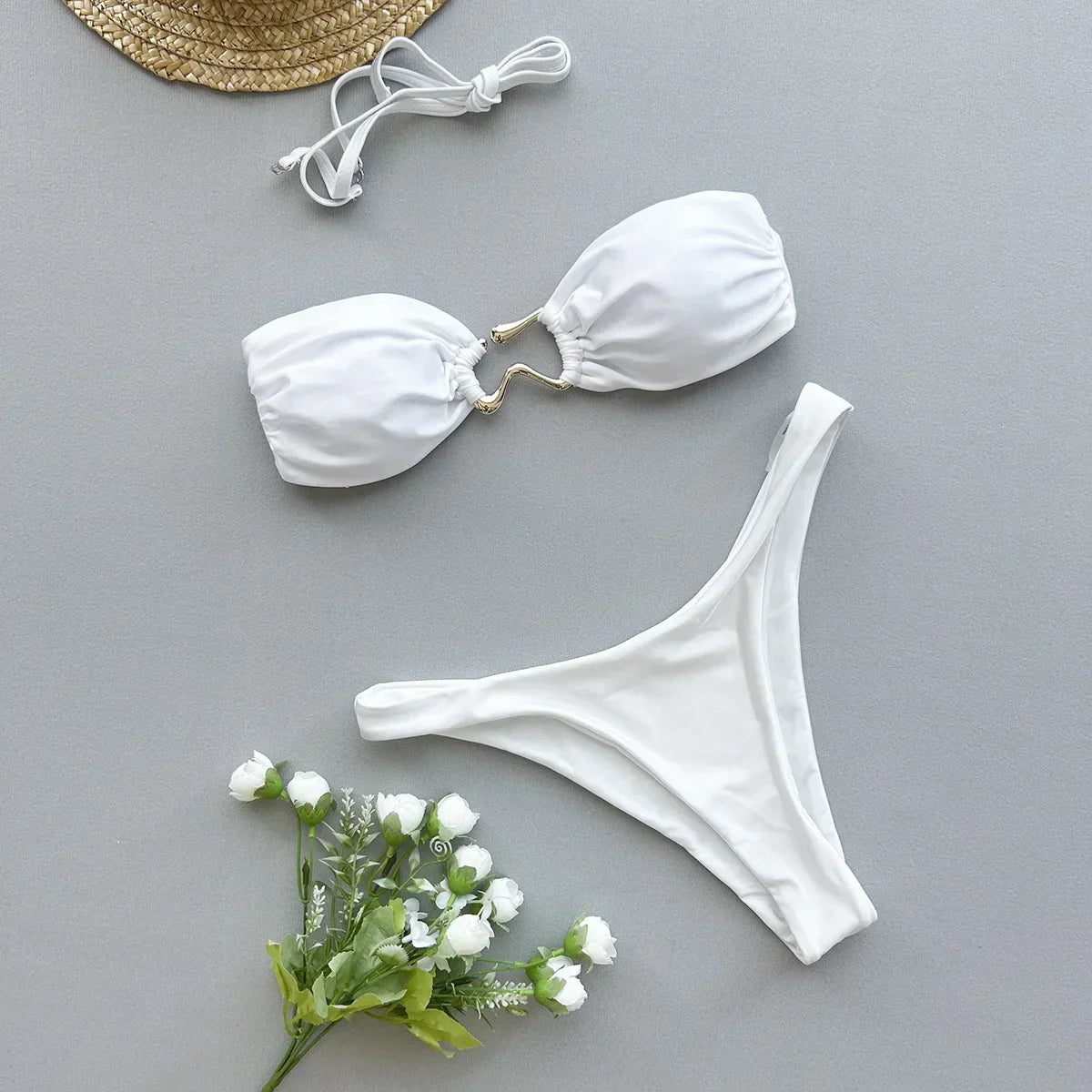 A Candy-Colored Clown Swimsuit