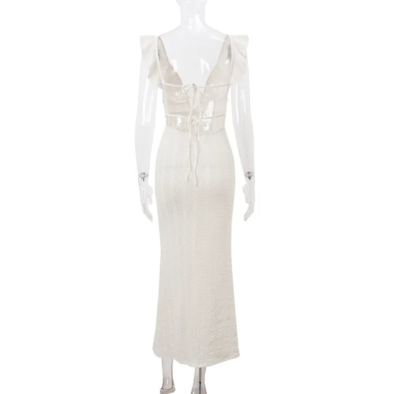 A Blurry Morning Maxi Dress