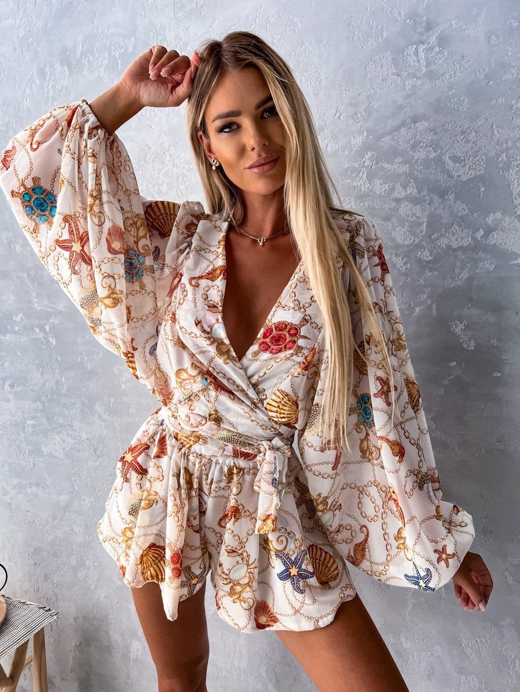 Josefina Exclusive Beach Play Dress for Women Evening Wear Edit