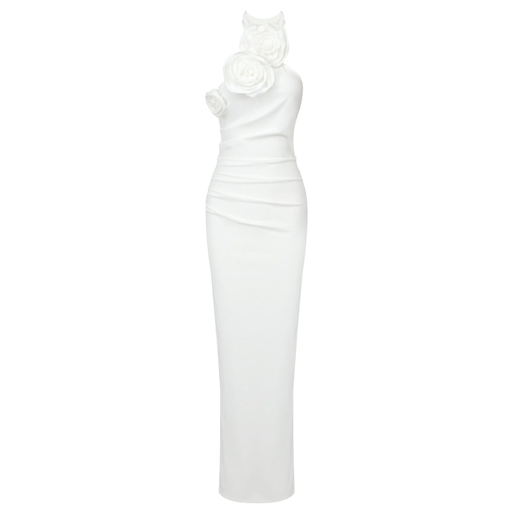 CALESTINA MAXI DRESS White