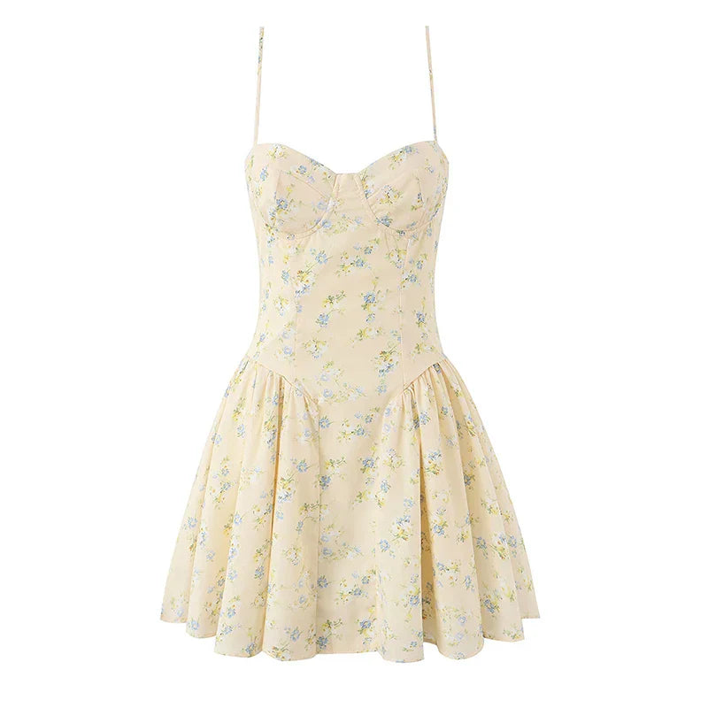 BETI FLORAL MINI DRESS