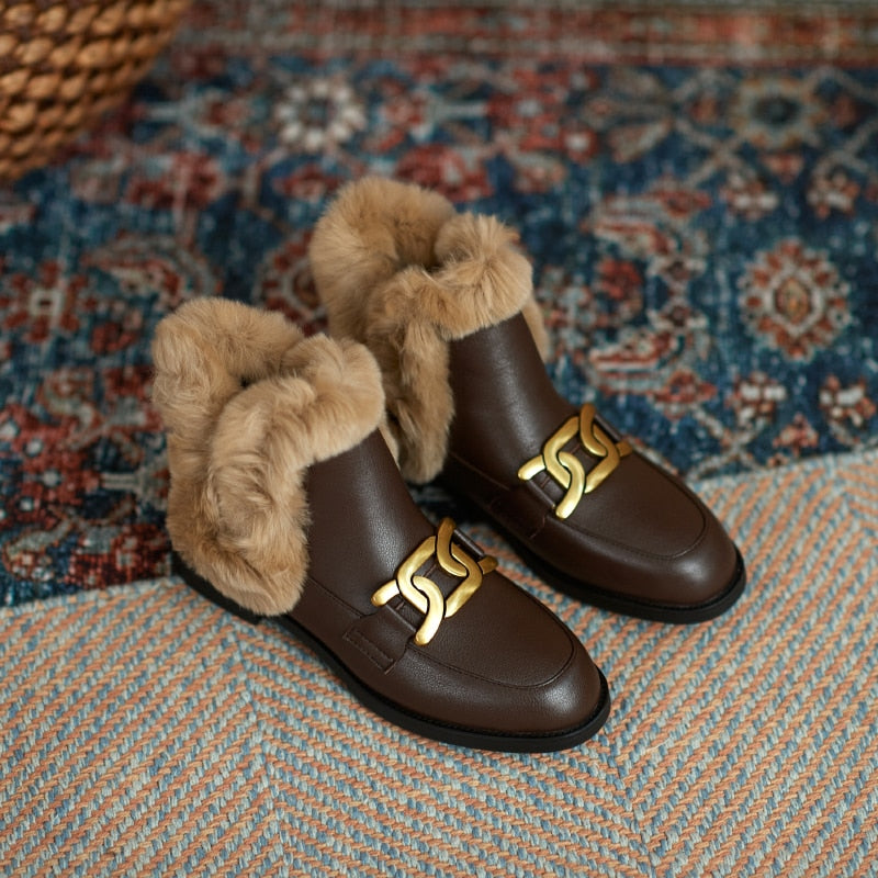 A Poisonous Touch Ankle Boots