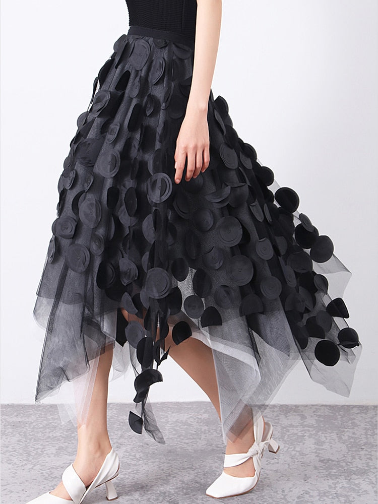 A Diamond Mind Midi Skirt