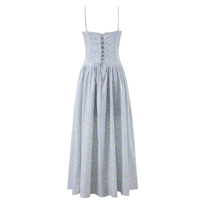 TEILOR FLORAL MIDI DRESS