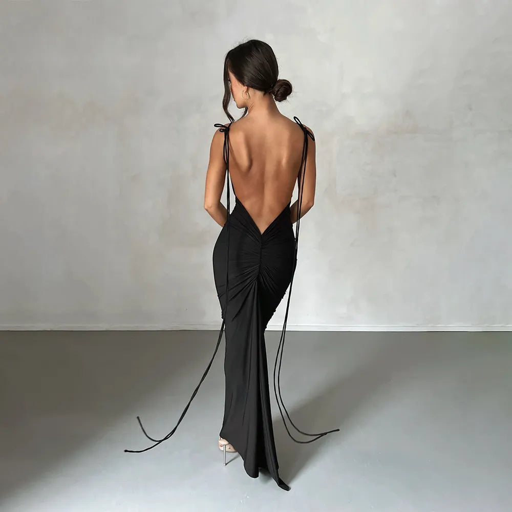 ELERY MAXI DRESS Black