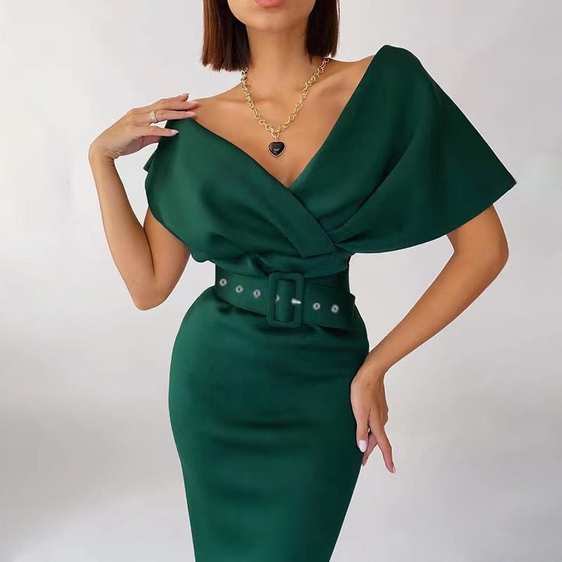 Amabel Boutique Cocktail Dress for Women Party Wear Statement Occasion Edit