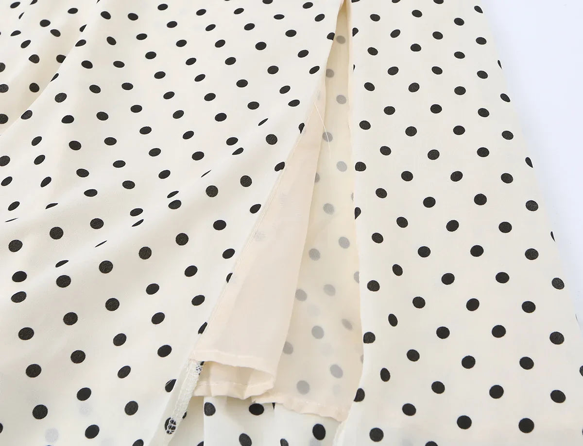 MAIDA POLKA DOT DRESS