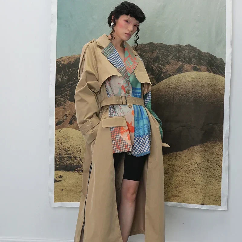 Vibes In Motion Trench Coat