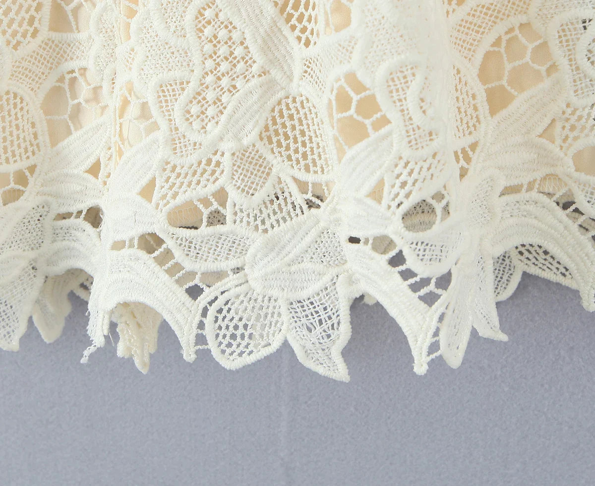 NERINA LACE MINI DRESS