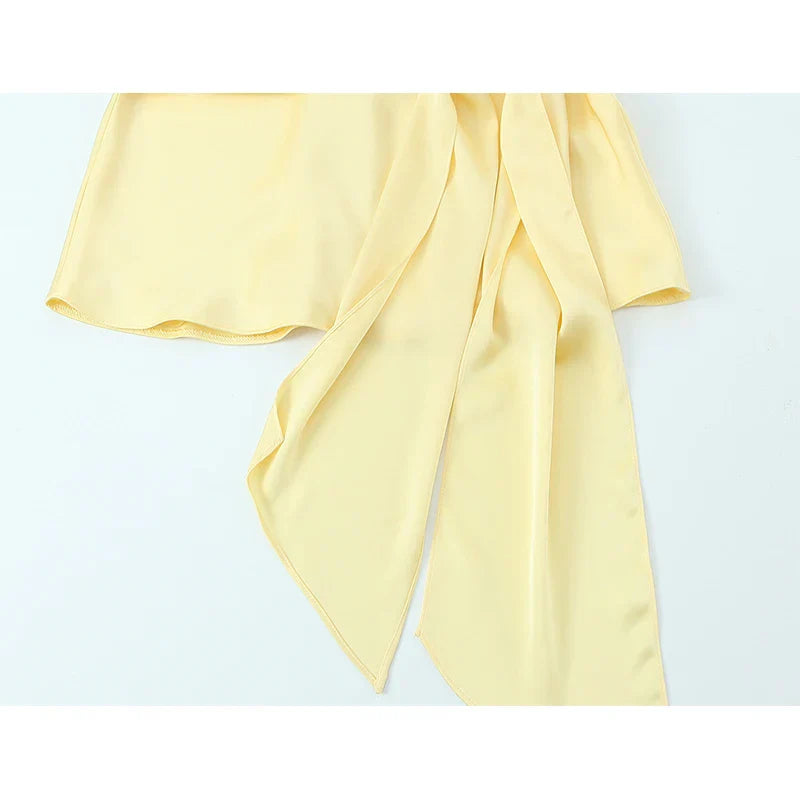 TERESIA SATIN MINI DRESS