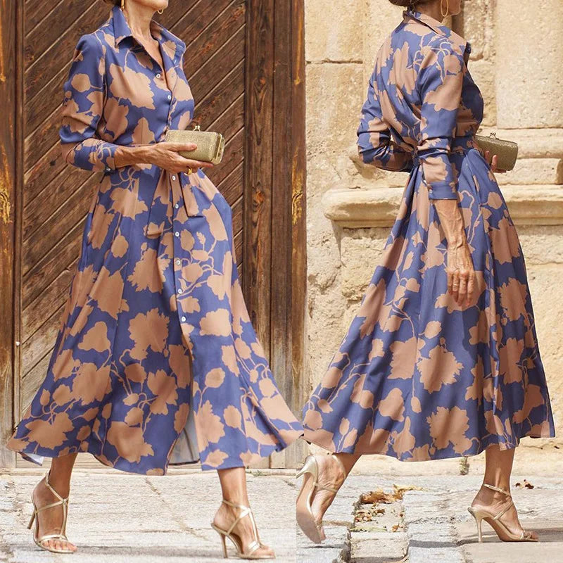 Lina Premium V Neck Dress Designer Edit