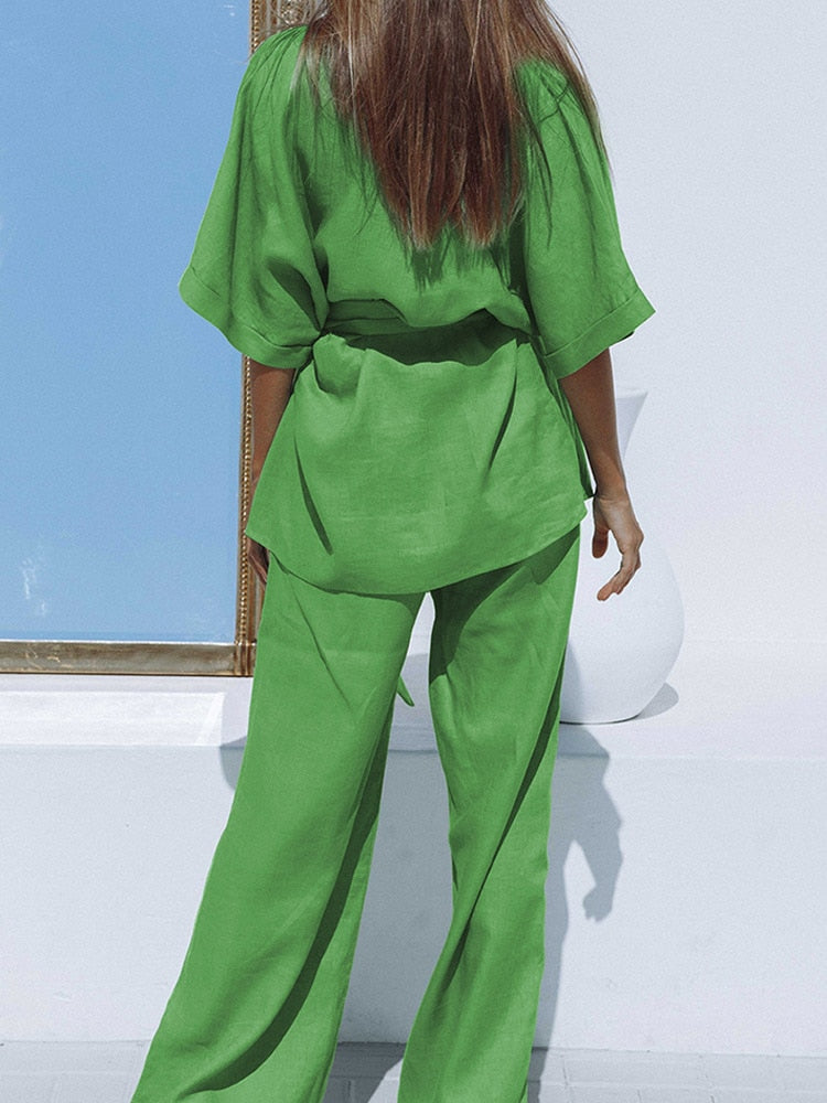 Before We Met Pants Set