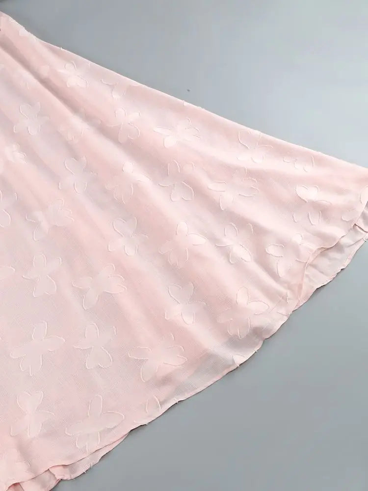 Floral Spaghetti Strap Sheer Slip Maxi Dress