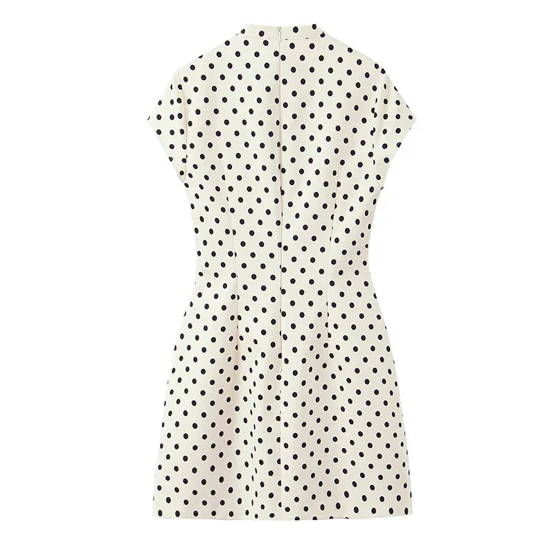 BELLA BOW TIE MINI DRESS
