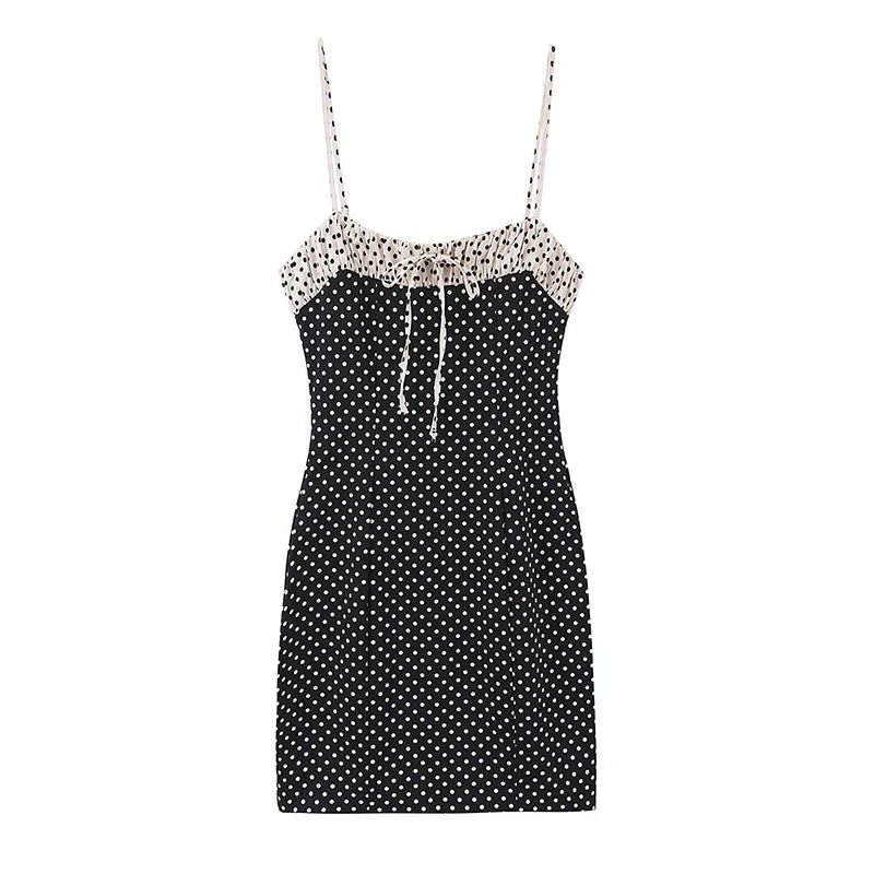 ZURI POLKA DOT MINI DRESS