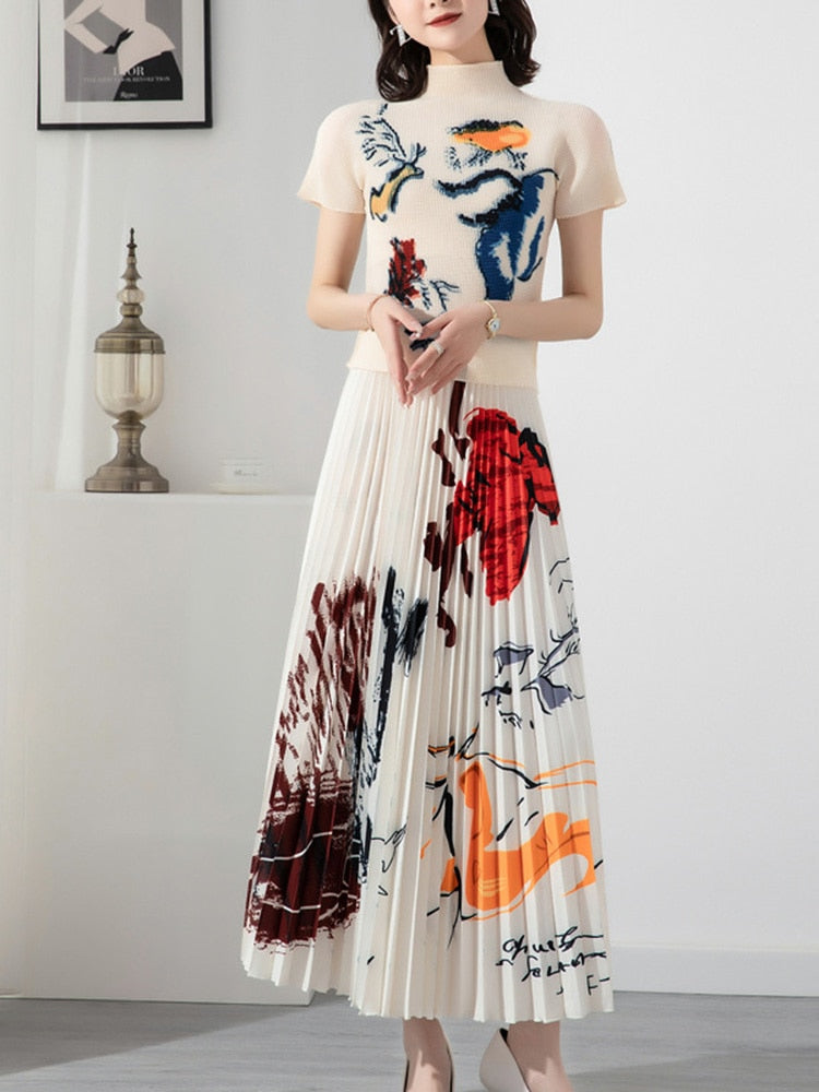 Out To Get You Skirt Set