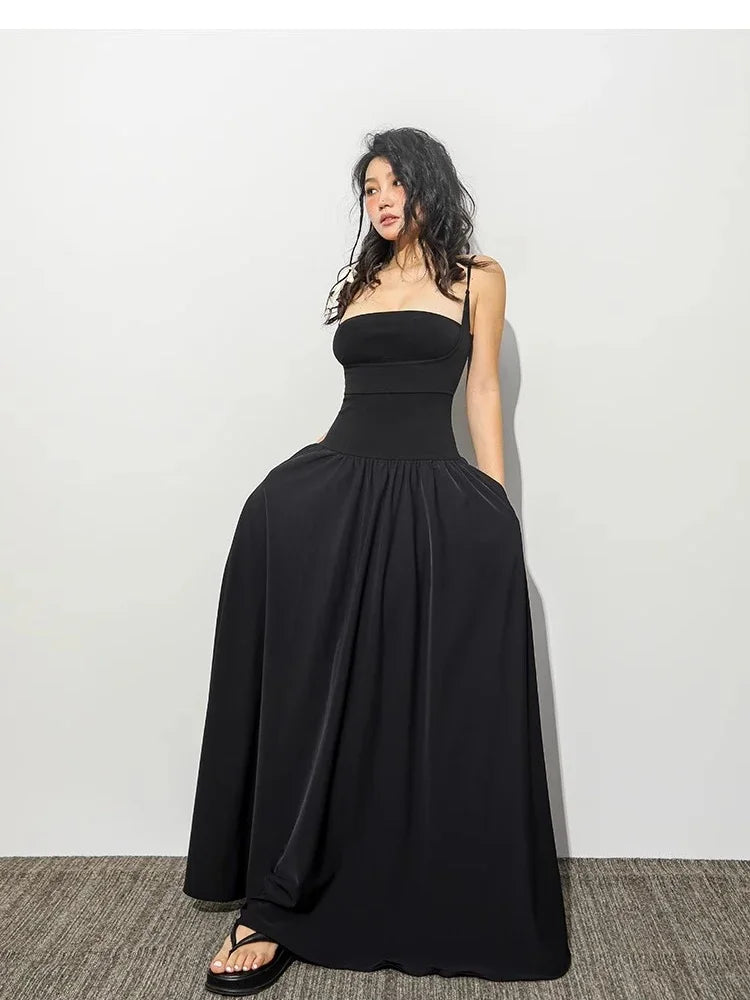 Yadira Minimalist Maxi Summer Dress Designer Edit