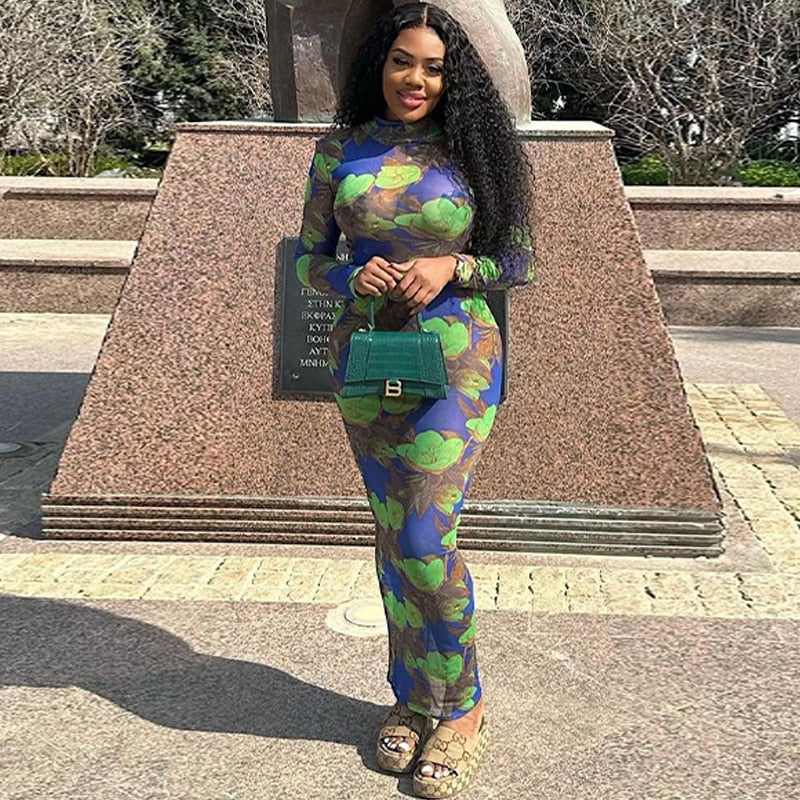 A Light Of Disaster Maxi Dress