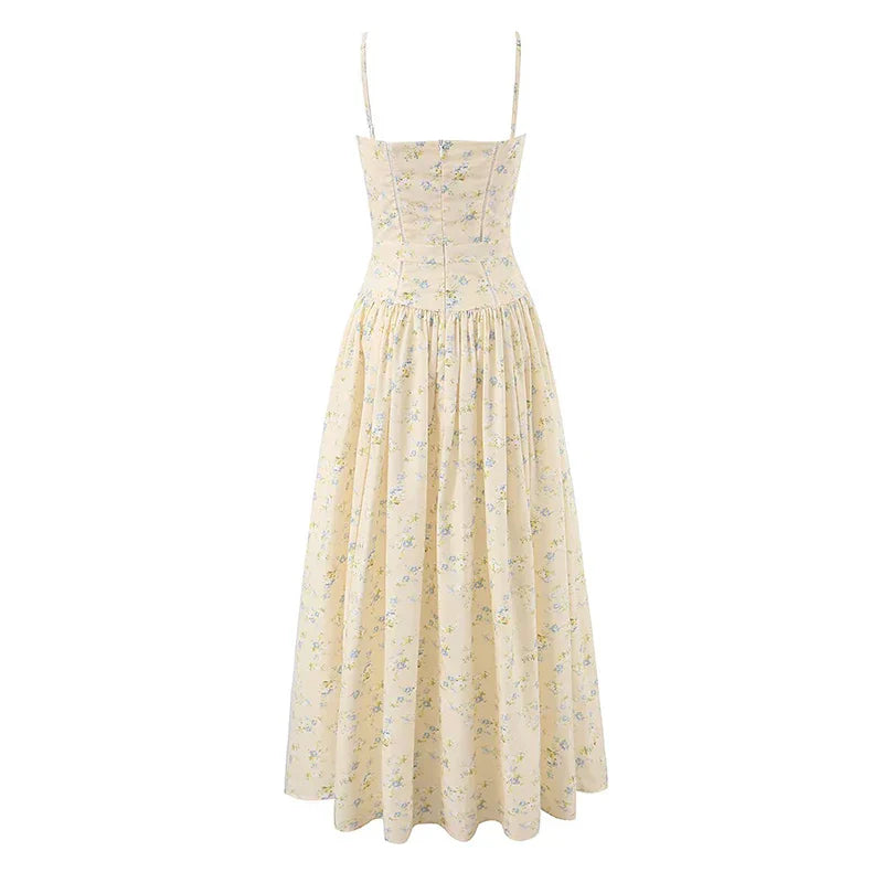 HARI FLORAL MIDI DRESS