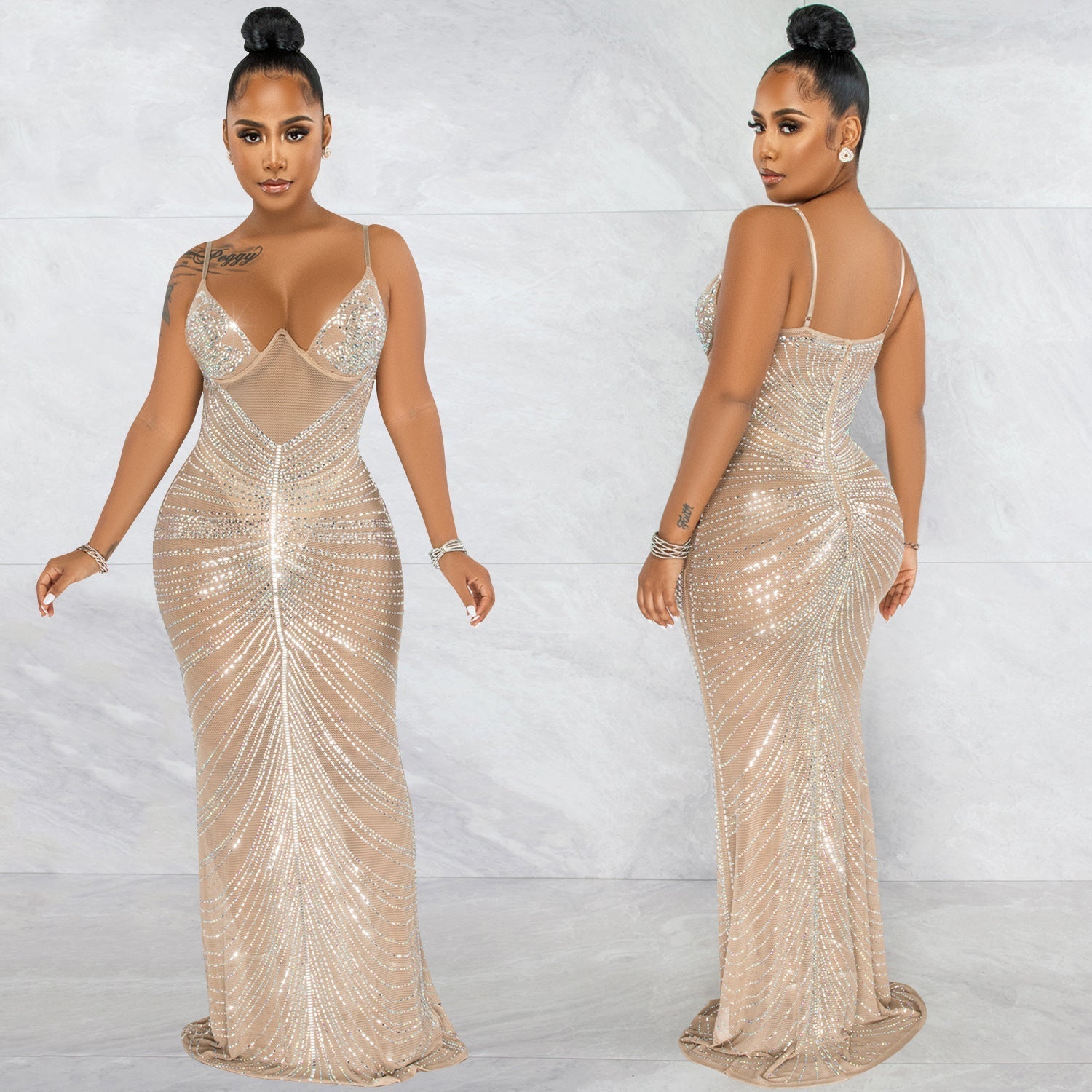 A Mortal Life Long Dress