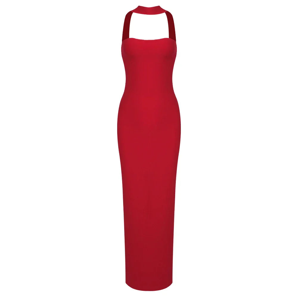 AMBERI MAXI DRESS Red