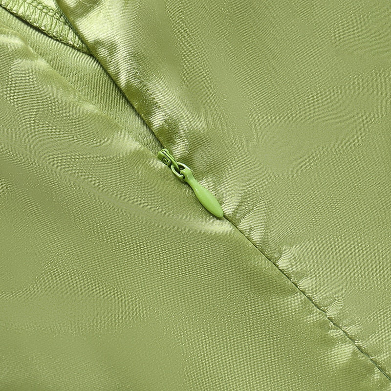 Spring Bling Satin Mini Dress - View 15